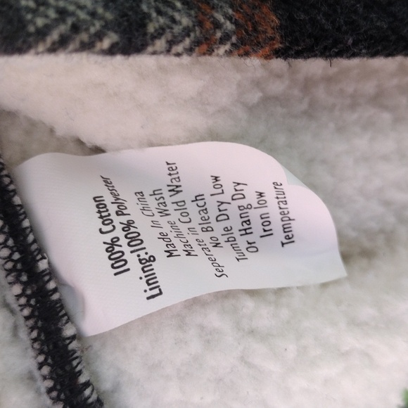 Flannel Plaid Men's Shirt Jacket NWOT - Picture 5 of 5